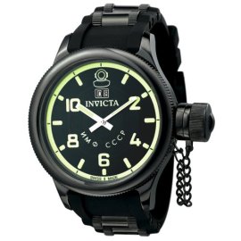 Invicta Men's Russian Diver Collection Black Watch #4338