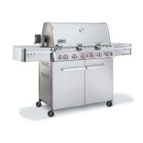 Weber 2780001 Summit S-670 Stainless Steel LP Gas Grill