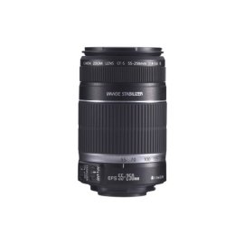 Canon EF-S 55-250mm f/4.0-5.6 IS Telephoto Zoom Lens for Canon Digital SLR Cameras (2044B002)