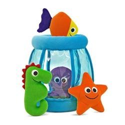 Melissa & Doug Deluxe Fishbowl Fill & Spill Soft Baby Toy