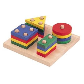Geometric Sorting Board from Plan Toys