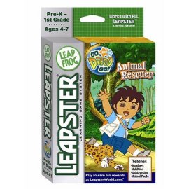 LeapFrog LeapsterÂ® Educational Game: Go Diego Go! Animal Rescuer