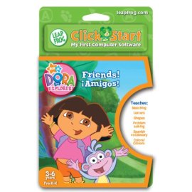 LeapFrog ClickStart Educational Software: Dora the Explorer - Friends! !Amigos!