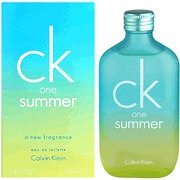 Ck One Summer 2006 By Calvin Klein For Men and Women. Eau De Toilette Spray 3.4 Ounces (blue)