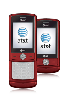LG Shine CU720 (AT&T) - Red (Refurbished)