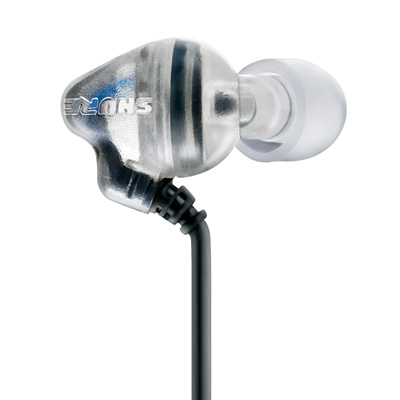 Shure SCL2 Sound Isolating Earphones (Clear)