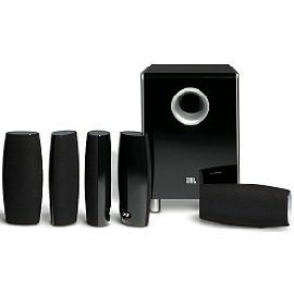 JBL CS6100BG Complete 6-Piece Home Theater Speaker System