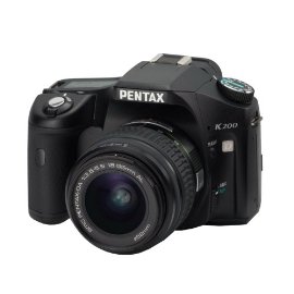 Pentax K200D 10.2MP Digital SLR Camera with Shake Reduction 18-55mm f/3.5-5.6 Lens