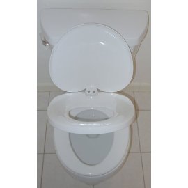 Xpress Trainer Pro-All In One-Real Simple Potty Training Elongated Family Toilet Seat