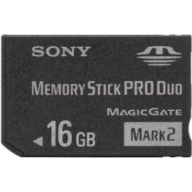 Sony 16GB Memory Stick PRO Duo Mark2 (MS-MT16G)