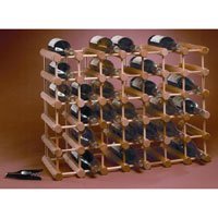 J.K. Adams MWR-40 40-Bottle Wine Rack, Natural