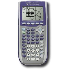 Texas Instruments TI-84 Plus Silver Edition Graphing Calculator (Purple)