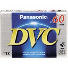 Panasonic AY-DVM60EJ 60 Minutes Mini DV Video Tape Cassette 50 Pack