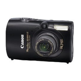 Canon Powershot SD990 IS Digital ELPH 14.7MP with 3.7x IS Zoom (Black)