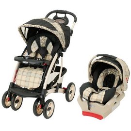 Graco Quattro Tour Deluxe Travel System with SafeSeat (color: Graham)