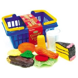 Learning Resources Dinner Foods, Set Of 11 (Colors May Vary)