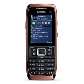 Nokia E51 Unlocked Smartphone - U.S. Version with Warranty (Rose Steel)