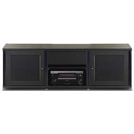 Salamander Synergy 236 A/V Cabinet w/ Two Doors & Media Drawer