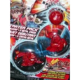 Bakugan Battle Brawlers Starter Pack Series: Red Starter (Secret Marble - Dragonoid - Skyress)