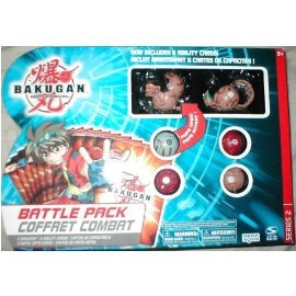 Bakugan Battle Pack (6 Bakugan , 6 Metal Cards, 6 Ability Cards) Series 2 - Style H