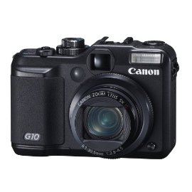 Canon Powershot G10 14.7MP Digital Camera with 5x Wide Angle Optical Image Stabilized Zoom