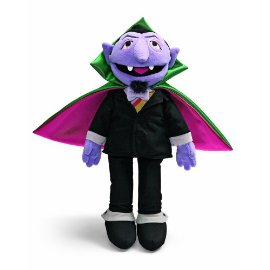 Gund Sesame Street The Count doll with cape