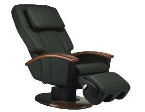 Human Touch HT-136 Robotic Massage Lounge Chair HT136 (Black Leather)