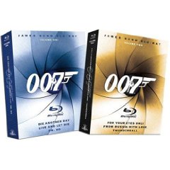 James Bond Blu-ray Collection Six-Pack (Dr. No / Die Another Day / Live and Let Die / For Your Eyes Only / From Russia with Love / Thunderball) (Amazon.com Exclusive) [Blu-ray]