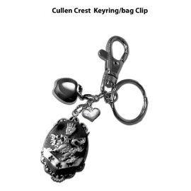 Twilight Cullen Crest Keyring/ Bagclip