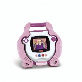 Kid Tough Portable DVD Player by Fisher-Price (Pink)