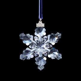 Swarovski 2008 Crystal Christmas Ornament (Large Snowflake)