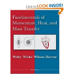 Fundamentals of Momentum, Heat and Mass Transfer (5th Edition)