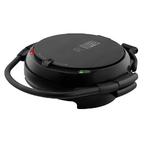 George Foreman 360 Degree Grill w/ 5 Grill Plates, Black (GRP106QPG)