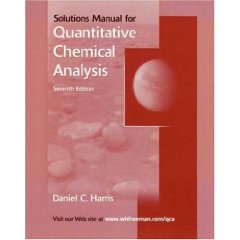 Quantitative Chemical Analysis Student Solutions Manual(Seventh Edition)