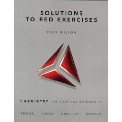 Solutions to Red Exercises for Chemistry: The Central Science (11th Edition)