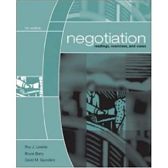 Negotiation: Readings, Exercises, and Cases (5th Edition)