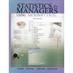 Statistics for Managers Using Microsoft Excel and Student CD Package (5th Edition)
