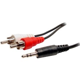 Cables Unlimited Stereo 3.5mm To 2 RCA Cable