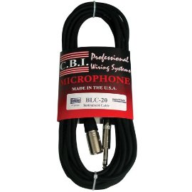 CBI Ultimate Series Male XLR to 1/4 Inch TRS Cable - 10 Foot