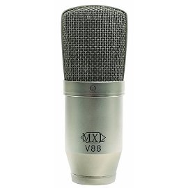 MXL V88 Large Diaphragm Studio Condenser Microphone with Shock Mount