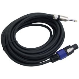 Pyle PPSJ-30 Speakon Speaker Connector to 1/4-Inch Speaker Cable