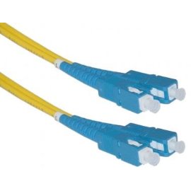 SC / SC, Single Mode, Duplex Fiber Optic Cable, 9/125, 1 Meter