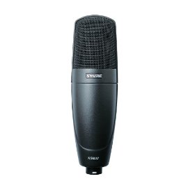Shure KSM32 Embossed Single-Diaphragm Microphone, Charcoal Grey