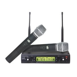 Hisonic 48-Channel Dual UHF Wireless Microphone, HSU-482HT