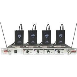 Nady 401X Quad WGT VHF Wireless Guitar System, Set A