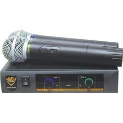 Nady DKW-DUO Dual Channel VHF Hand-Held Microphone System, Channel P/R