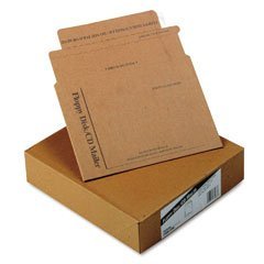 Quality Park E7268 Quality Park Recycled Economy Multimedia/CD Mailers, 6x8-1/2, 25/Box