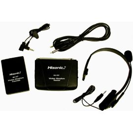 Single Channel Wireless Microphone System with lapel & headset, Hisonic HS707