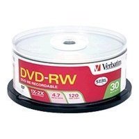 Verbatim 95179 4.7GB 2X Branded DVD-RW