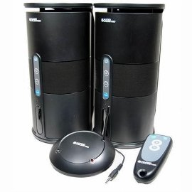 Audio Unlimited Wireless Speakers with Remote (VELO-001)